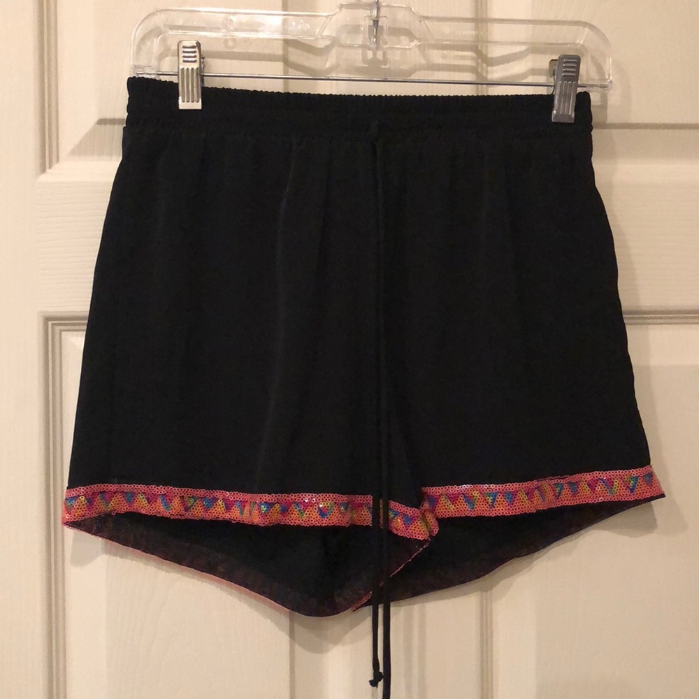 Black shorts